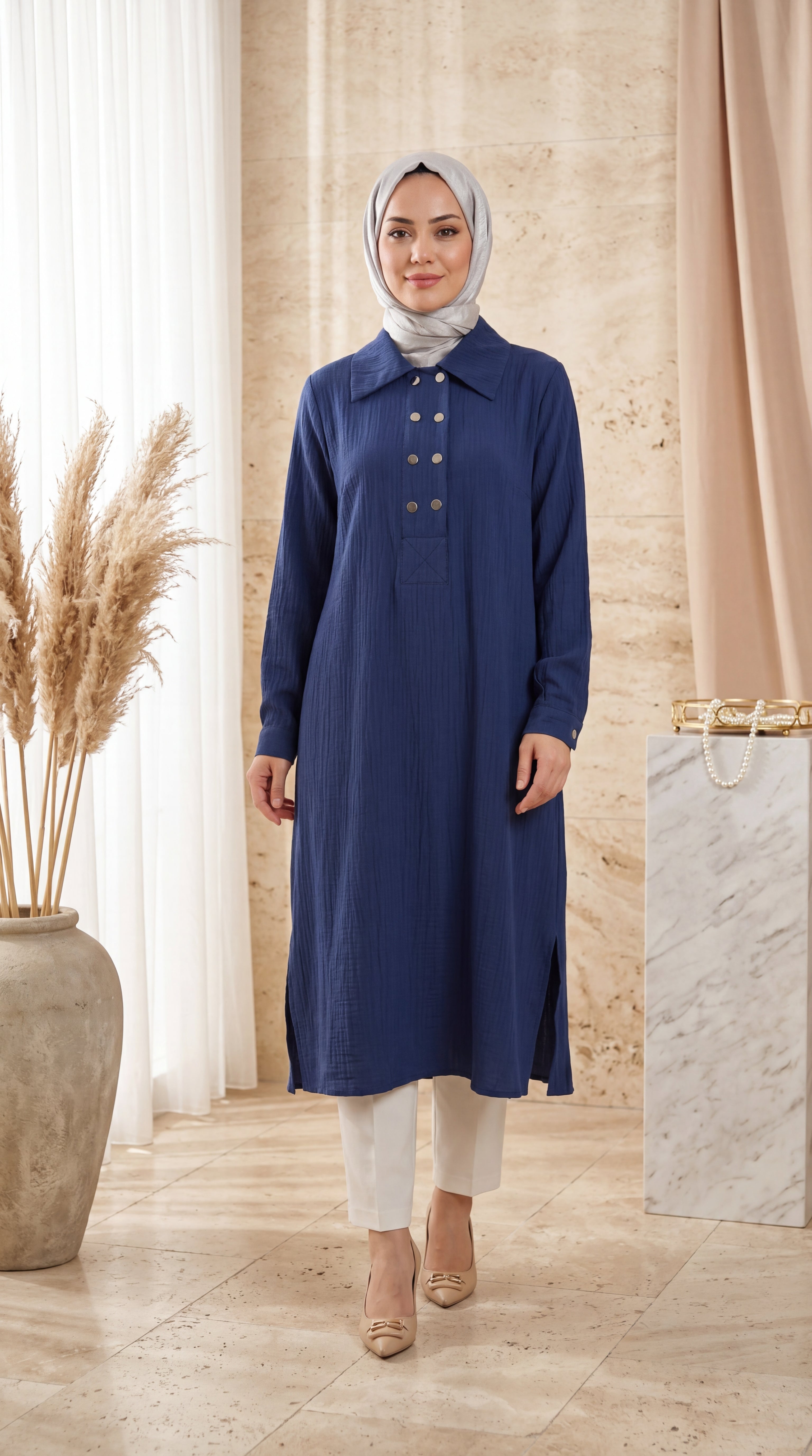 Asrınzadem Yandan Yırtmaçlı Tunik 26260