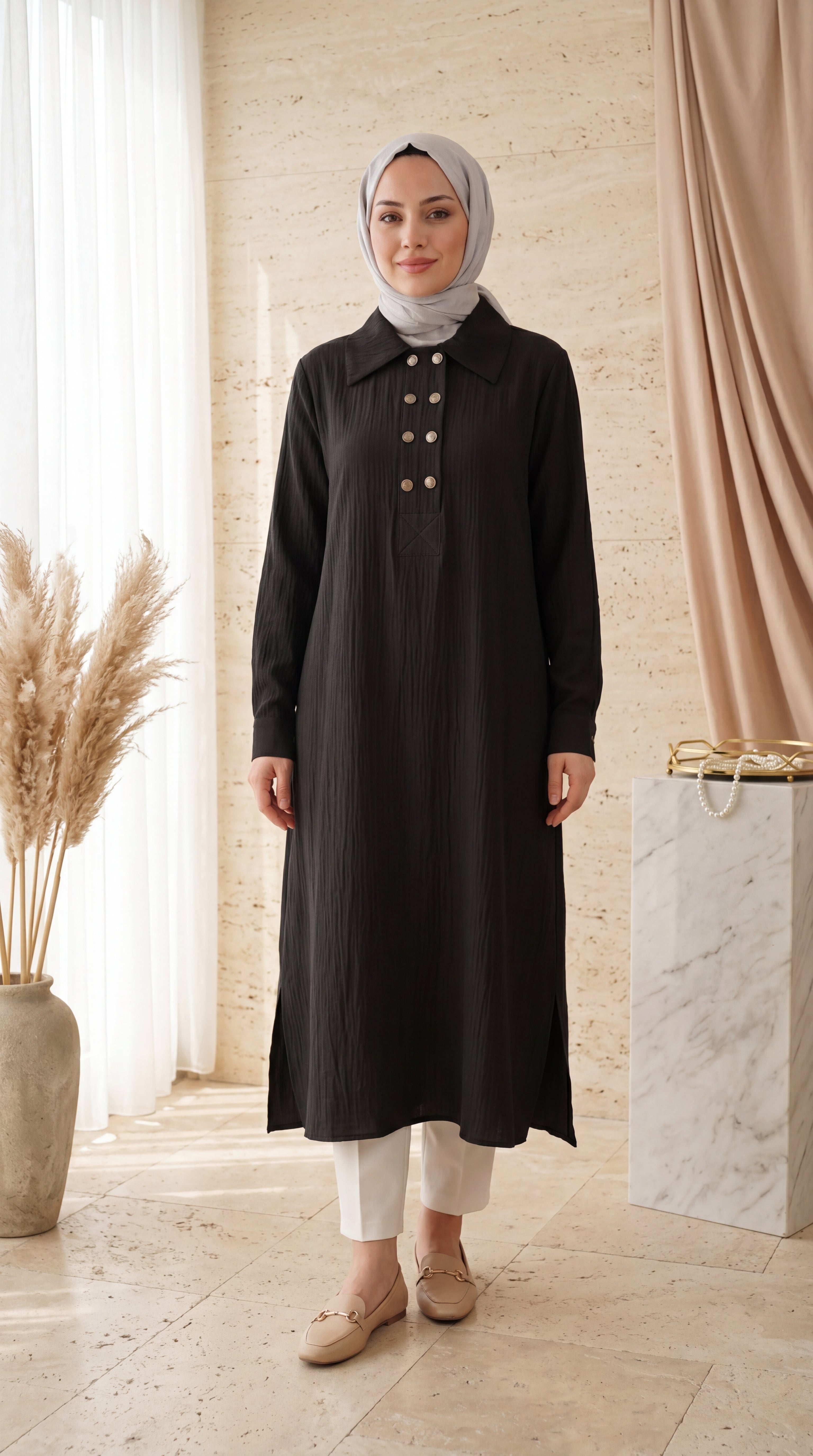 Asrınzadem Yandan Yırtmaçlı Tunik 26260